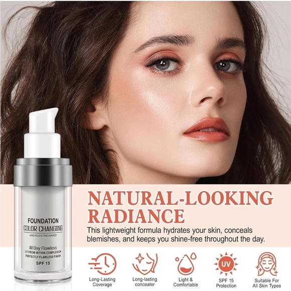 Color Changing Foundation - Cream - Picture 6 of 9